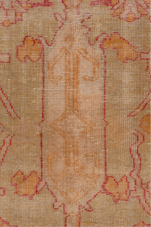 Antique Oushak Area Rug (10' x 15')